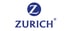 Blaues Zurich-Logo mit einem "Z" in einem Kreis darüber.