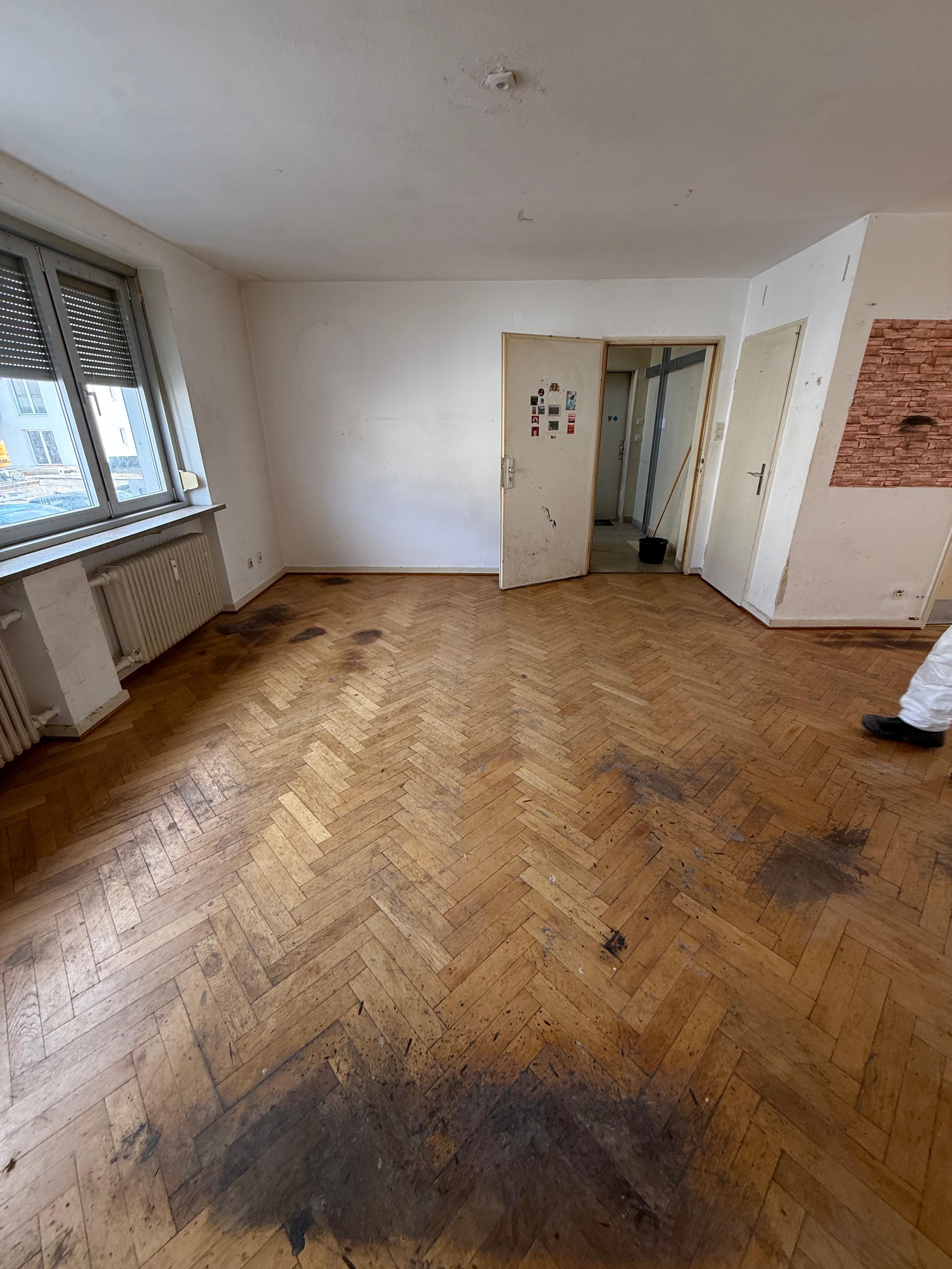 Nachher Bild einer besenrein geräumten Wohnung durch Platzwerk Allgäu