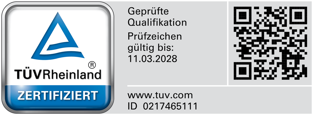 TÜV-zertifiziert