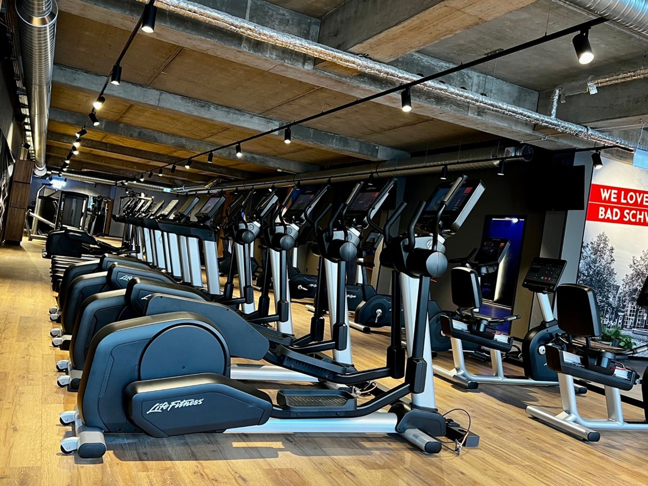 Trainingsfläche im clever fit Bad Schwartau