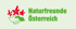 Logo der Naturfreunde Österreich mit Handschlag und drei roten Blumen.