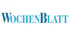Der Text "WochenBlatt" in Blau und Hellblau auf weißem Hintergrund.