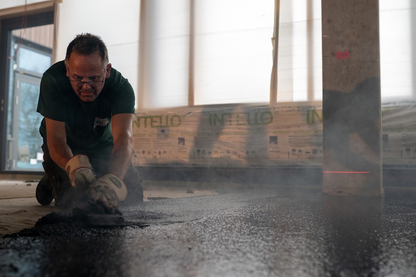 Gussasphalt im Einsatz