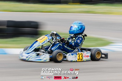 Champion der German Karting Series (light)