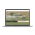 Laptop mit geöffneter Brinkforth Website, die einen Mähdrescher auf einem Feld zeigt.Als Kunde von Codeme Marketin in NRW