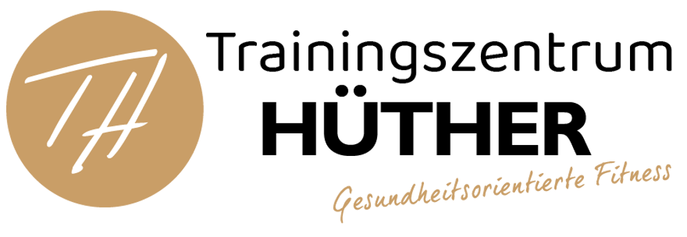 Logo: Trainungszentrum Hüther, Gesundheitsorientierte Fitness.