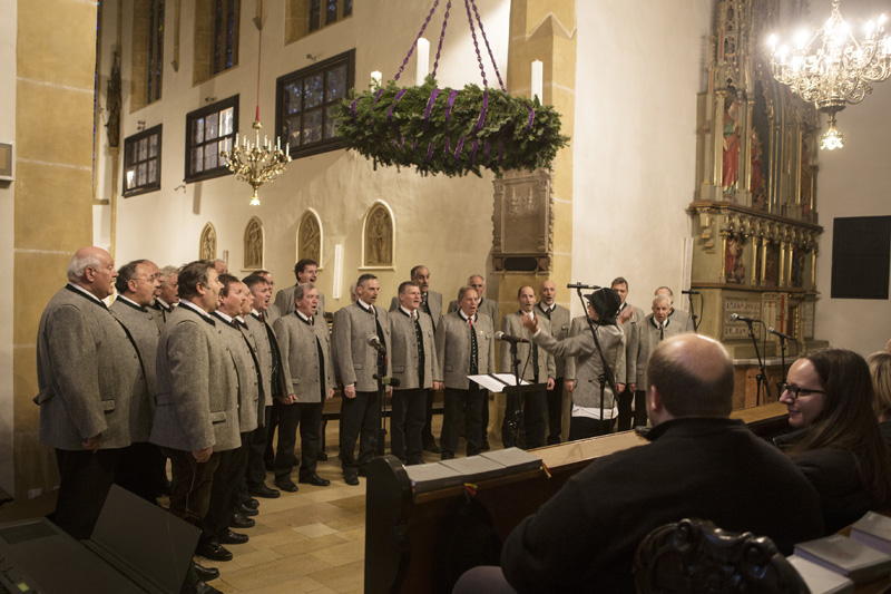 Steirischer Jägerchor at the Stadtpfarrkirche, Voices of Spirit 2014, Graz