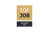 TOP JOB Arbeitgeber 2024 Auszeichnung auf grünem Hintergrund.