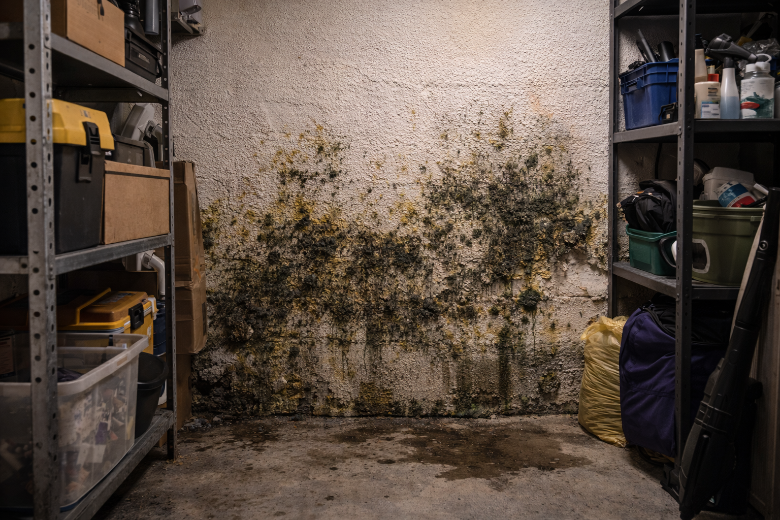 Feuchter Abstellraum Keller