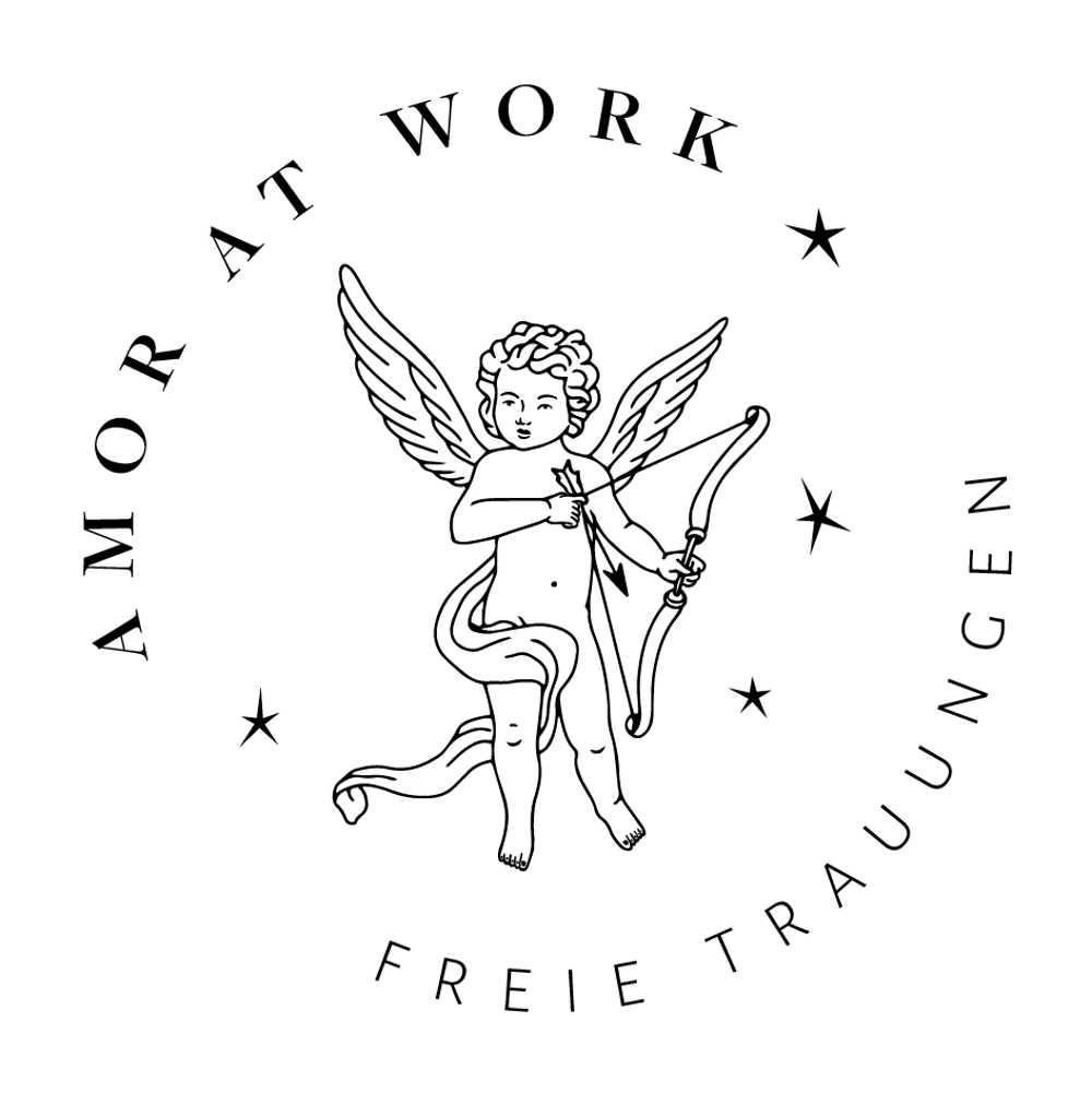 Logo Amor at work Akademie – Ausbildung für freie Rednerinnen und Redner