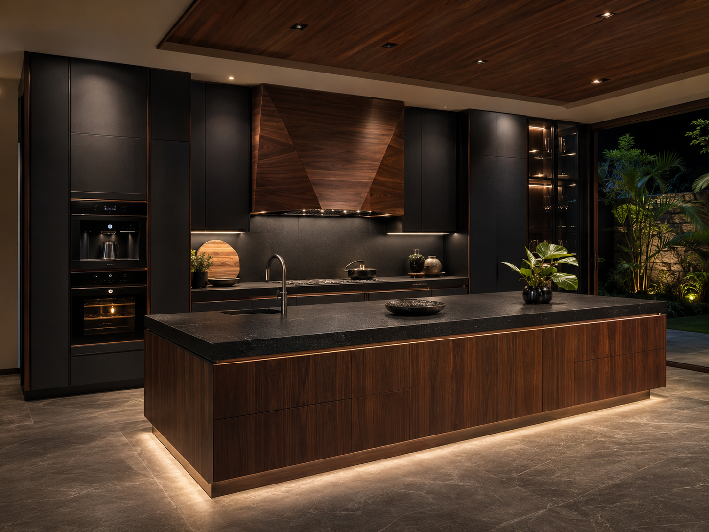 Cocina premium Japandi diseñada a medida por Lolo Morales Studio