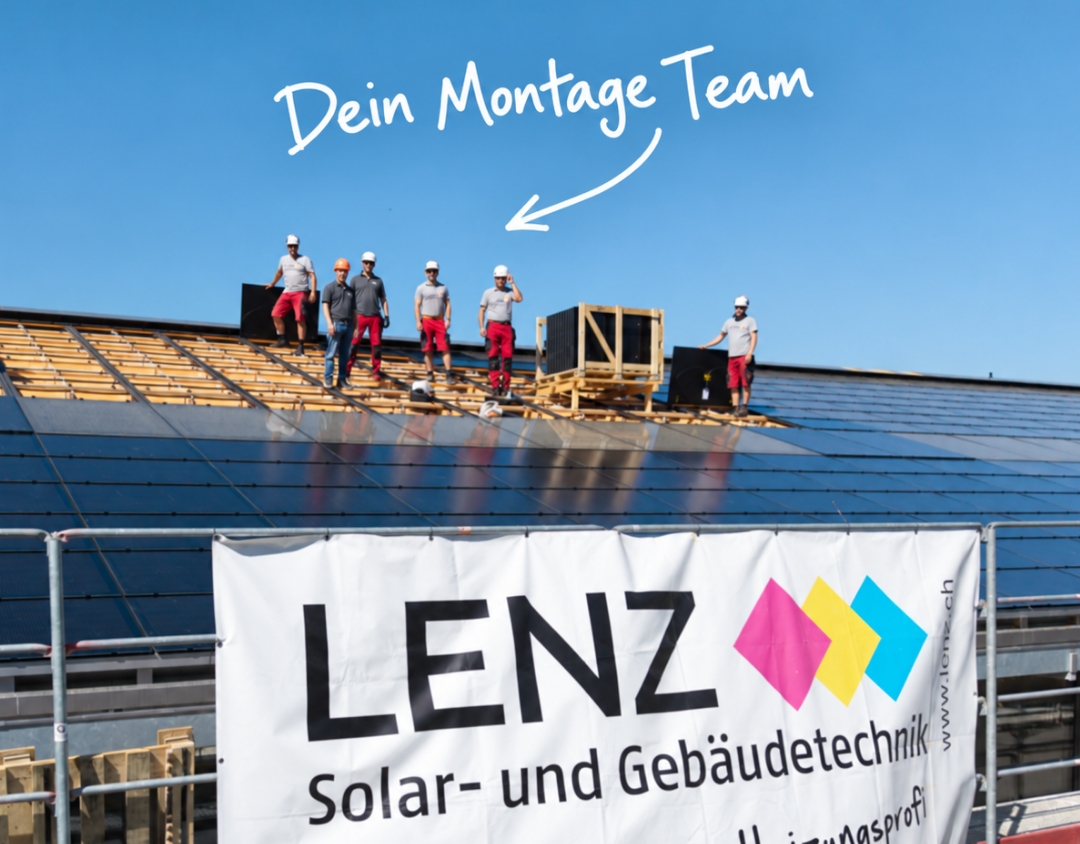 Echte Montage / Werbeanzeige
