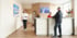 Moderne Praxisräume der Physiotherapie Wenzel in Maintal mit persönlicher Atmosphäre