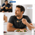 Before and after showing peptide Klow support with improved wellness.