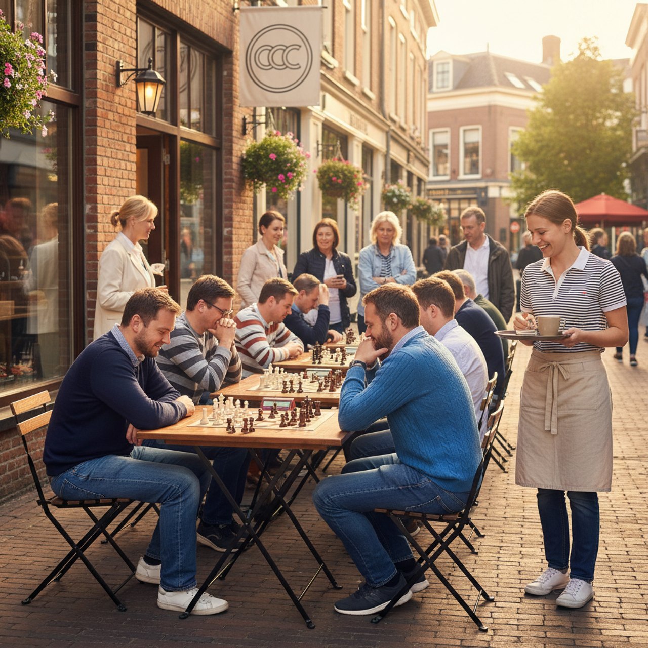 Schach in der Fußgängerzone