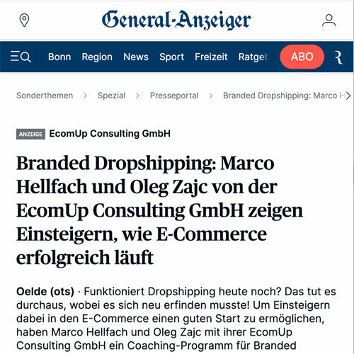 Artikel-Vorschau General Anzeiger