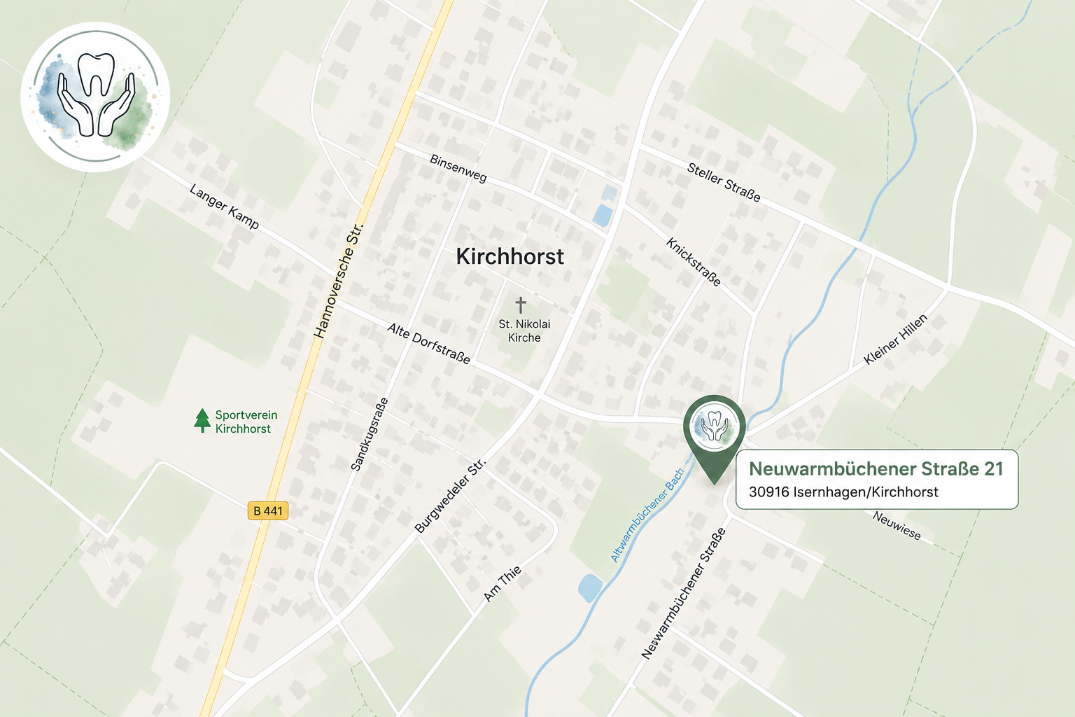 Standort: Alte Dorfstraße 1, 30916 Isernhagen