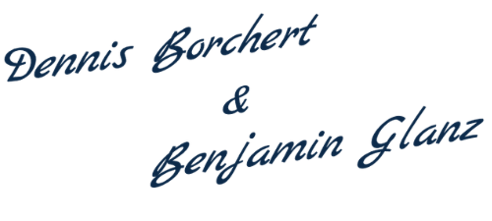 Dennis Borchert und Benjamin Glanz Signatur von Deine Kapitalanlage 