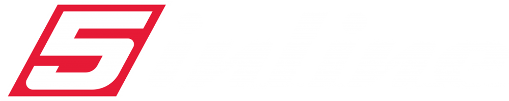 Logo mit rotem "5" in einem Rahmen und weißem, kursivem "inline" auf grünem Hintergrund.