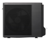Ein schlanker, vertikaler, grauer EcoFlow PowerStream Smart Home Energy Panel auf grünem Hintergrund.