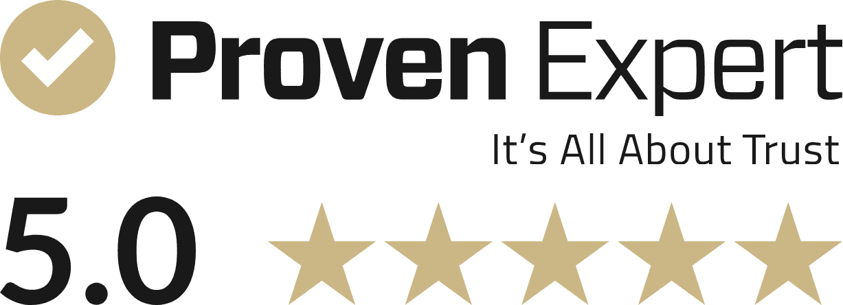 ProvenExpert Bewertung 5,0 von 5 Sternen
