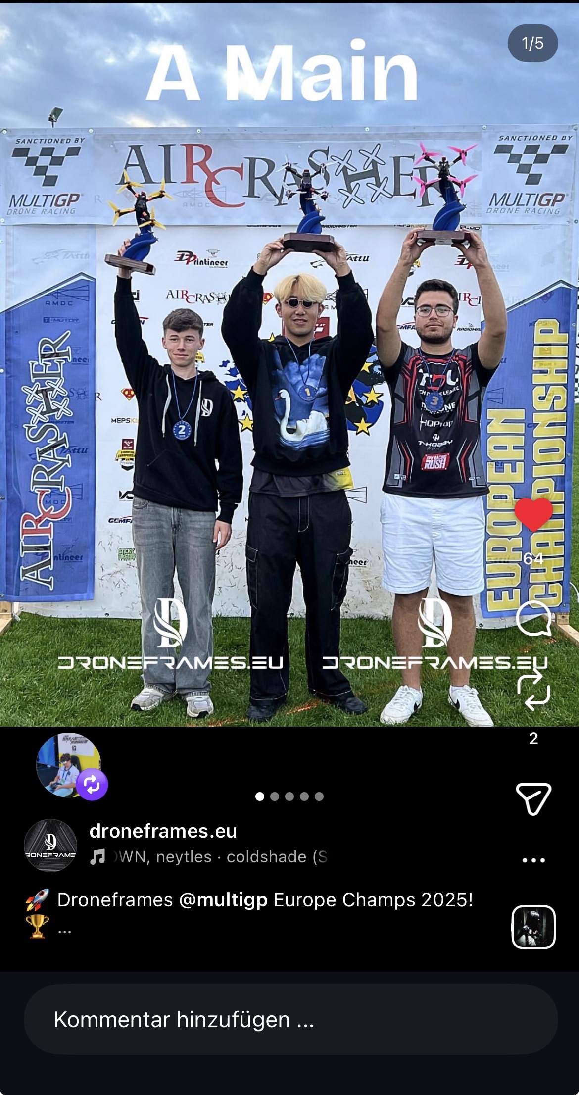 Race clip