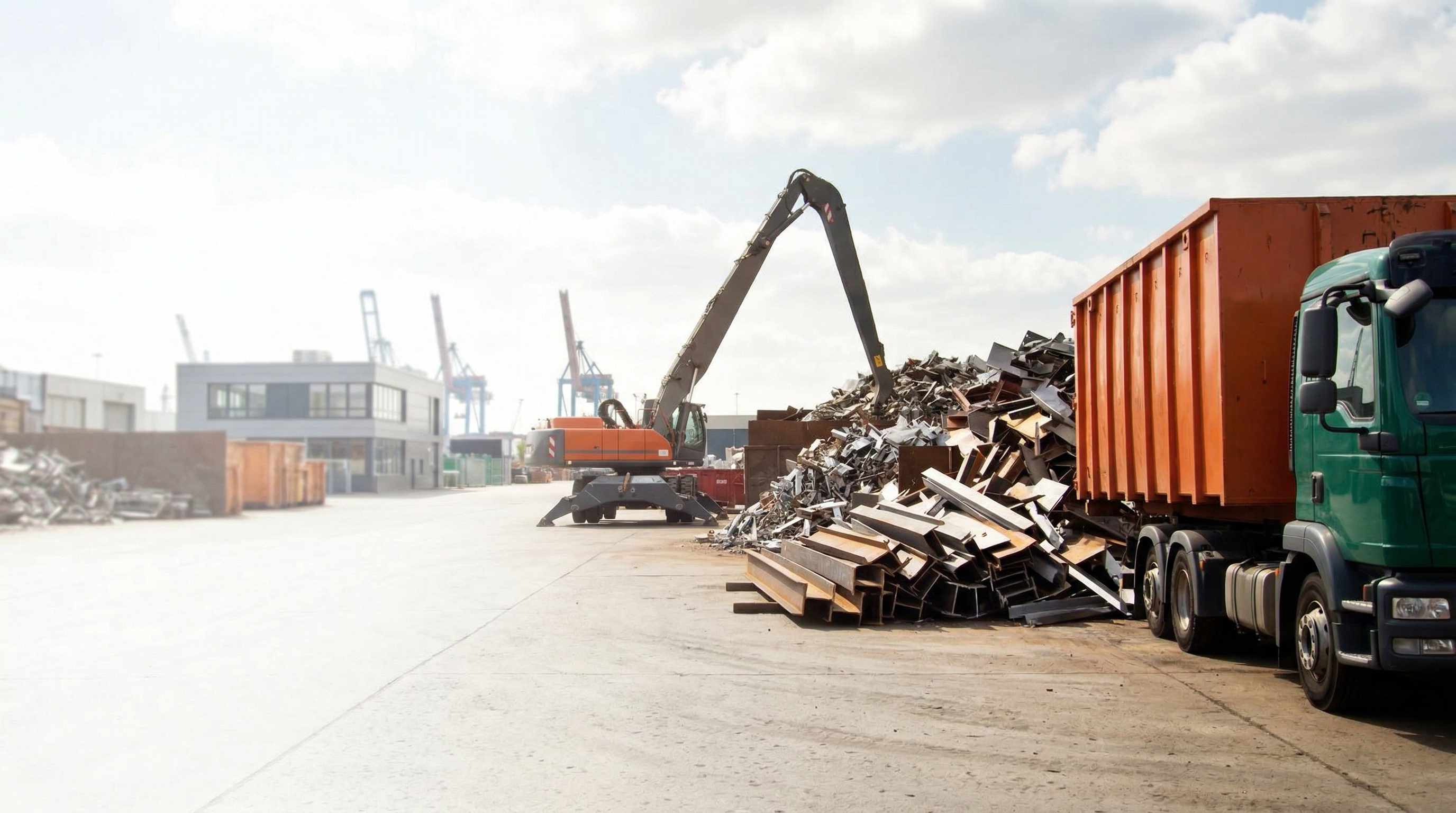 Metallhandel und Schrottentsorgung Hamburg – HOFFMANN METALLHANDEL GmbH