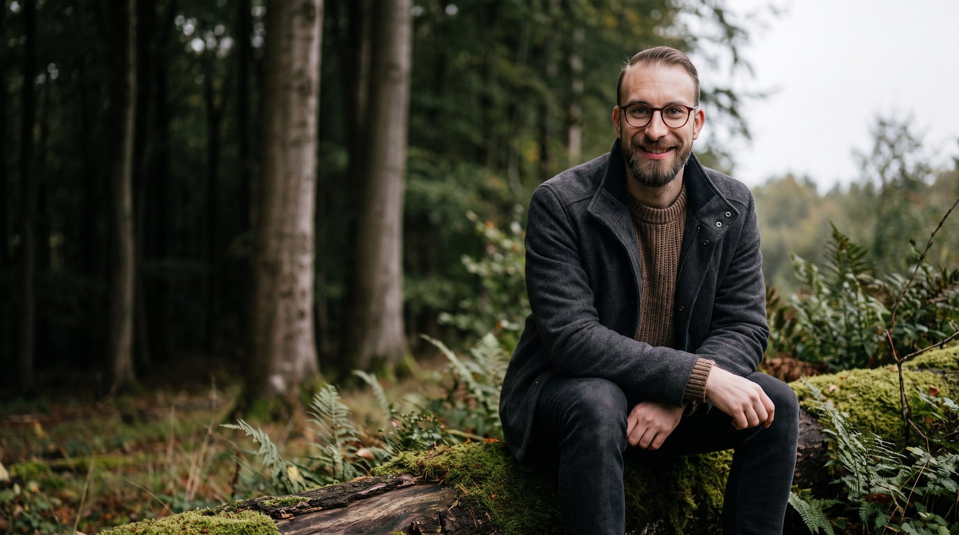 Erik Rulands im Wald