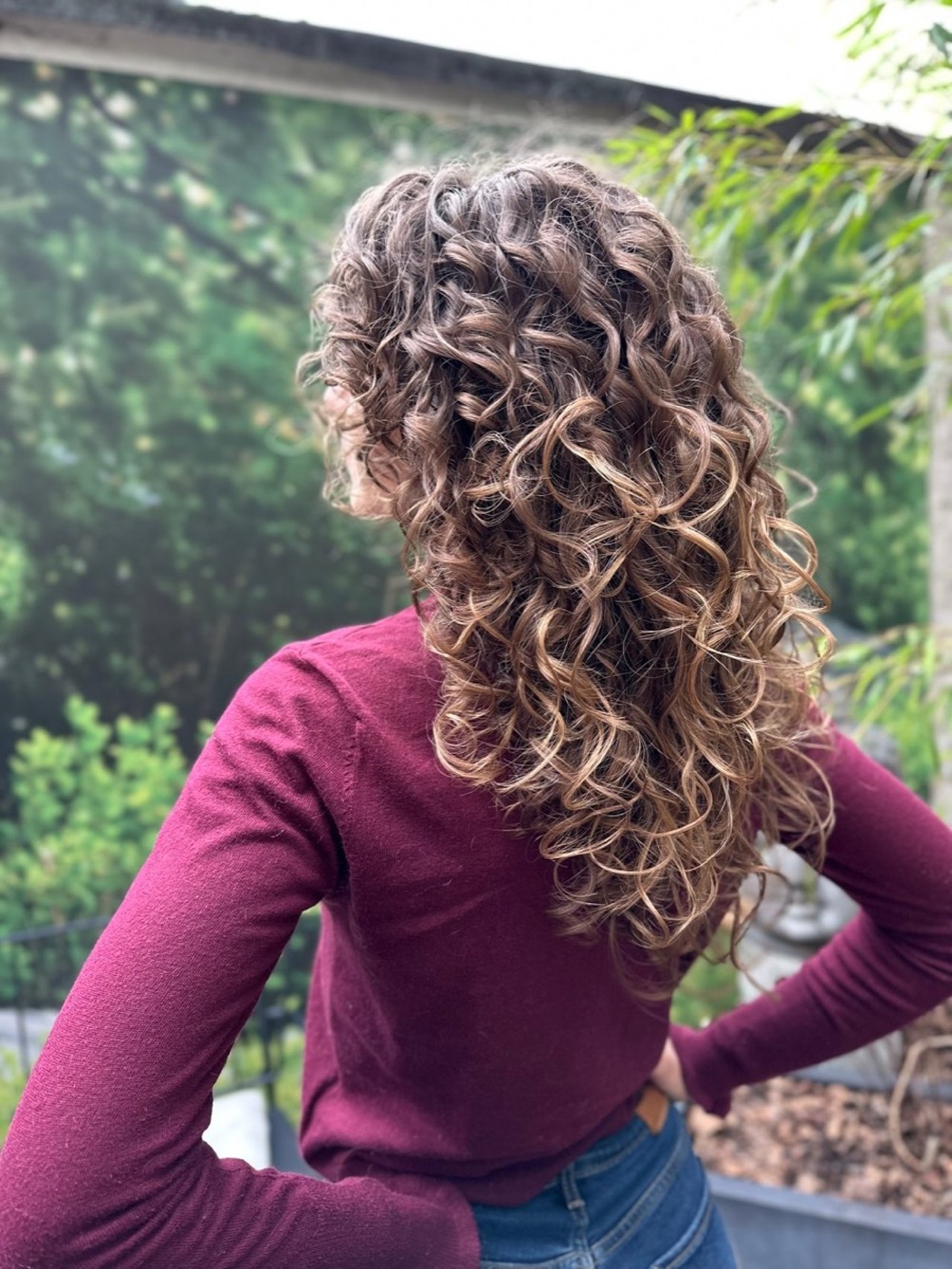 Locken-Ergebnis bei Friseur tausendschön Düsseldorf