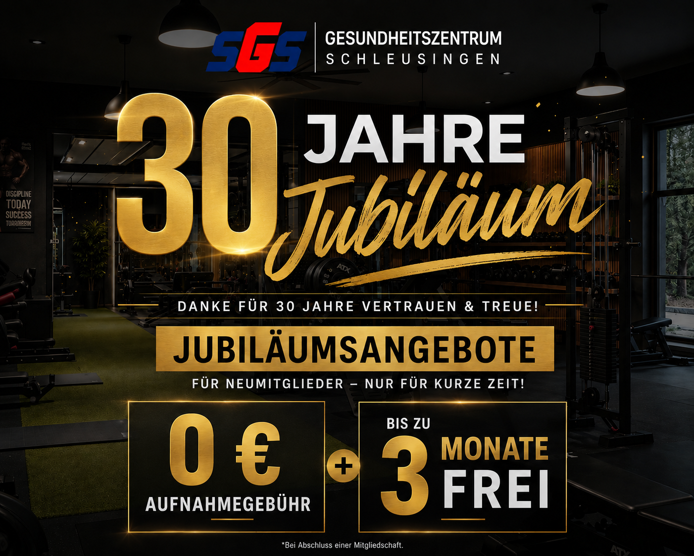Jubiläumsangebot
