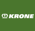 Weißes Krone Logo mit Krone-Symbol und Schriftzug auf grünem Hintergrund.