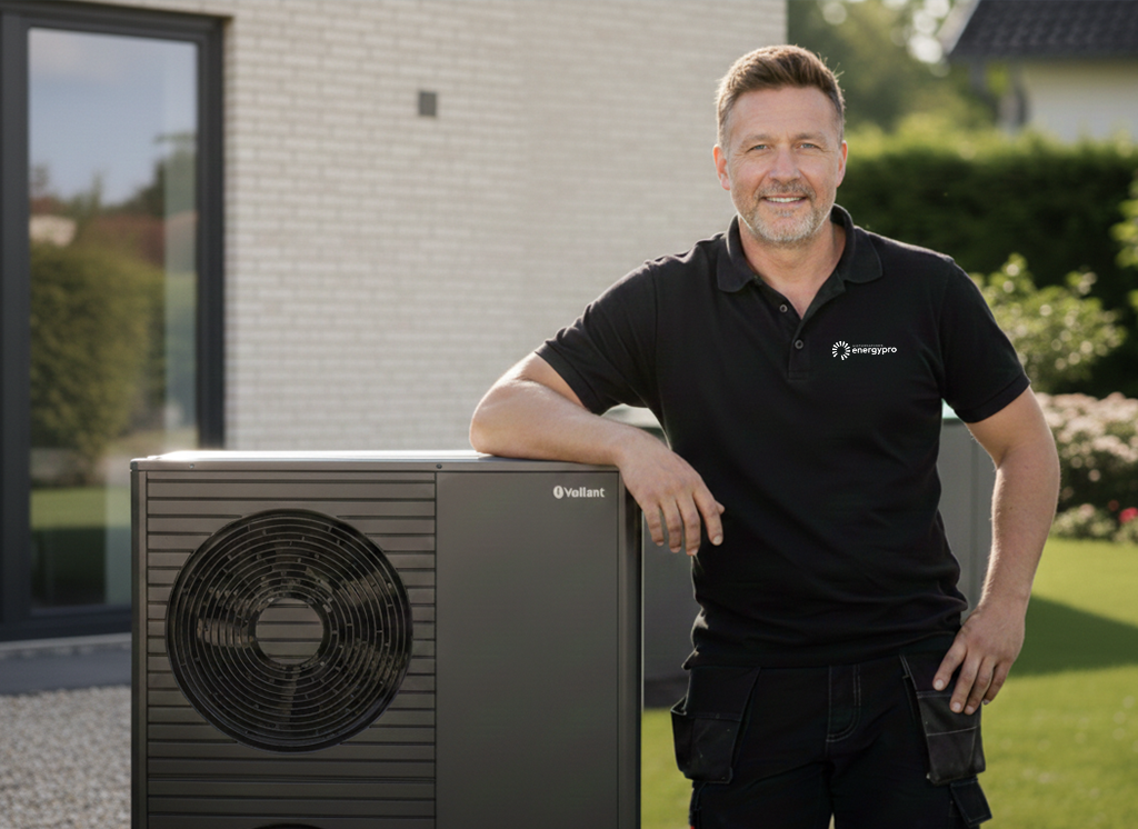 Haus mit Solaranlage