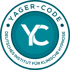 Blaues Yager-Code-Siegel mit „YC“-Logo und „DEUTSCHES INSTITUT FÜR KLINISCHE HYPNOSE“