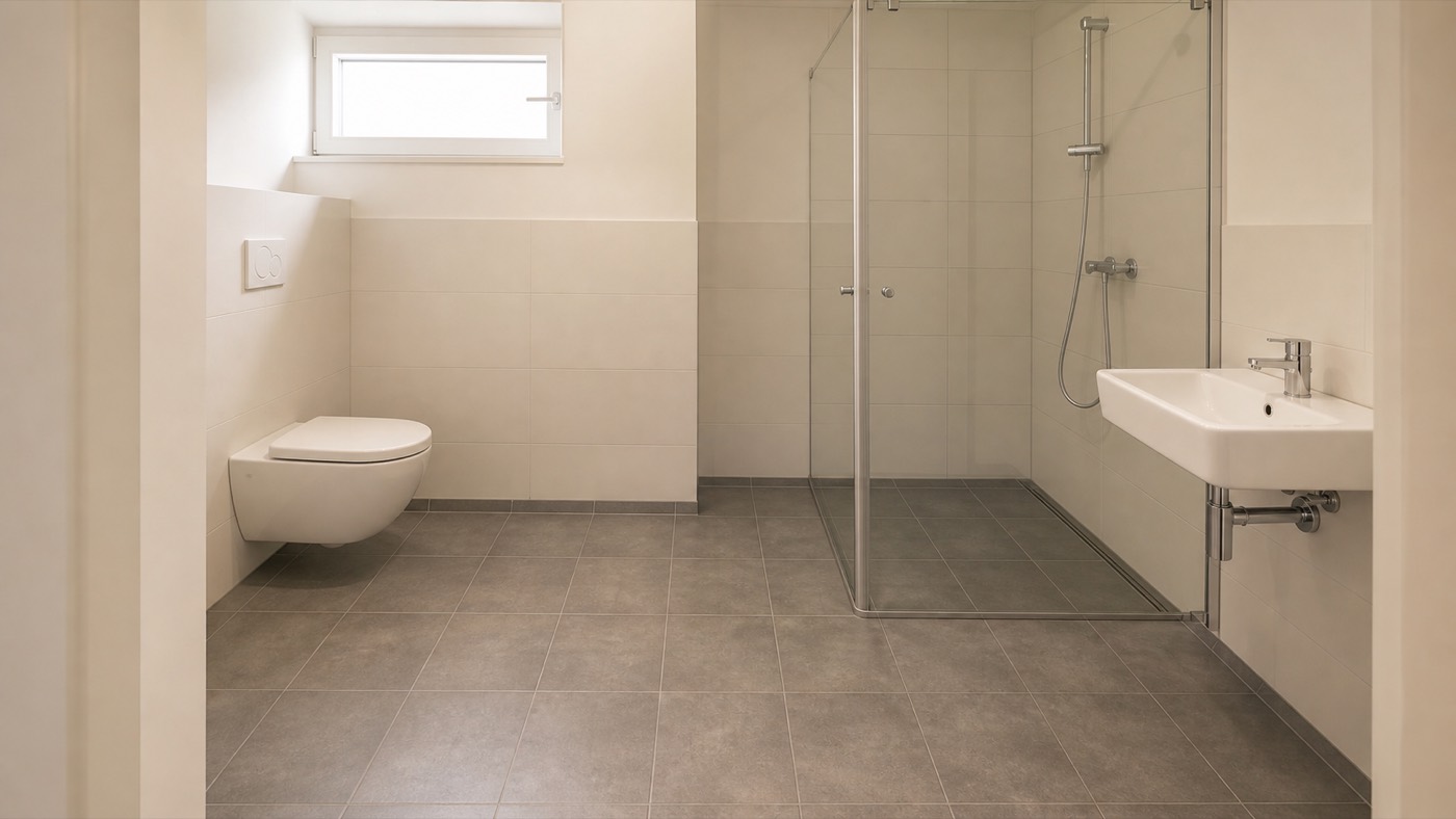 Badezimmer, Einrichtungsbeispiel