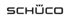 Schüco-Logo in Schwarz auf weißem Hintergrund.