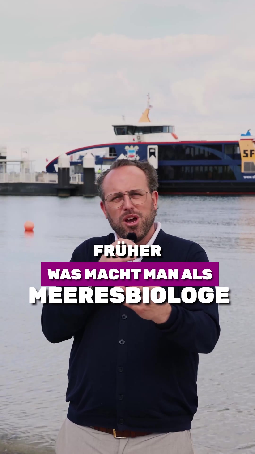 Standbild aus dem Video über den Studiengang Meereswissenschaften