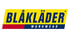 Blåkläder Workwear Logo mit blauer Schrift auf gelbem Grund sowie einem roten und blauen Balken unten.
