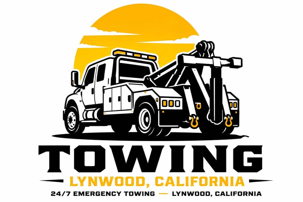 Tow truck logo for Towing Lynwood, California