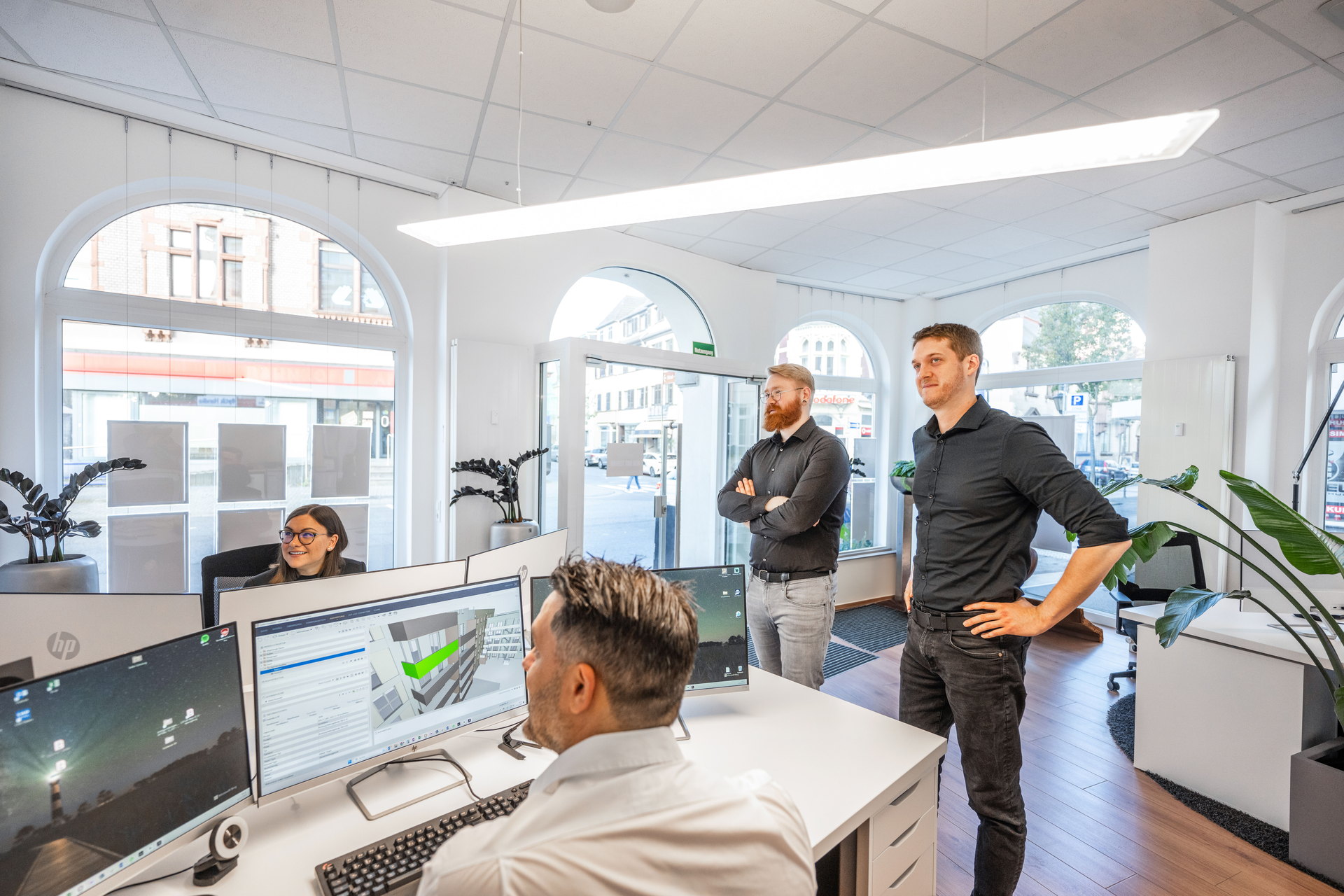 3D-Architekturprojekt des Büros Kaveller