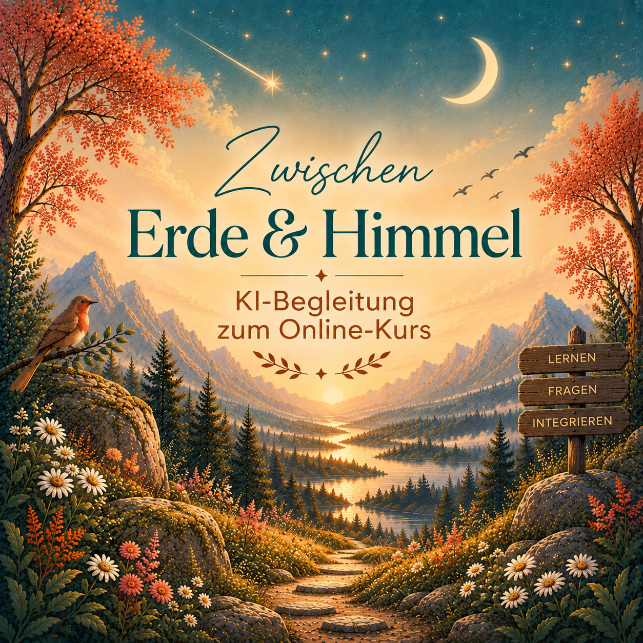 KI-Begleitung zum Online-Kurs