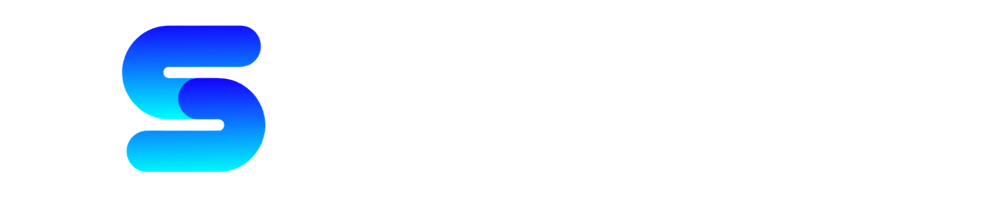 Логотип Solid Ads: стилізована літера "S" градієнтного забарвлення від червоного до фіолетового, поряд білий текст Solid Ads.