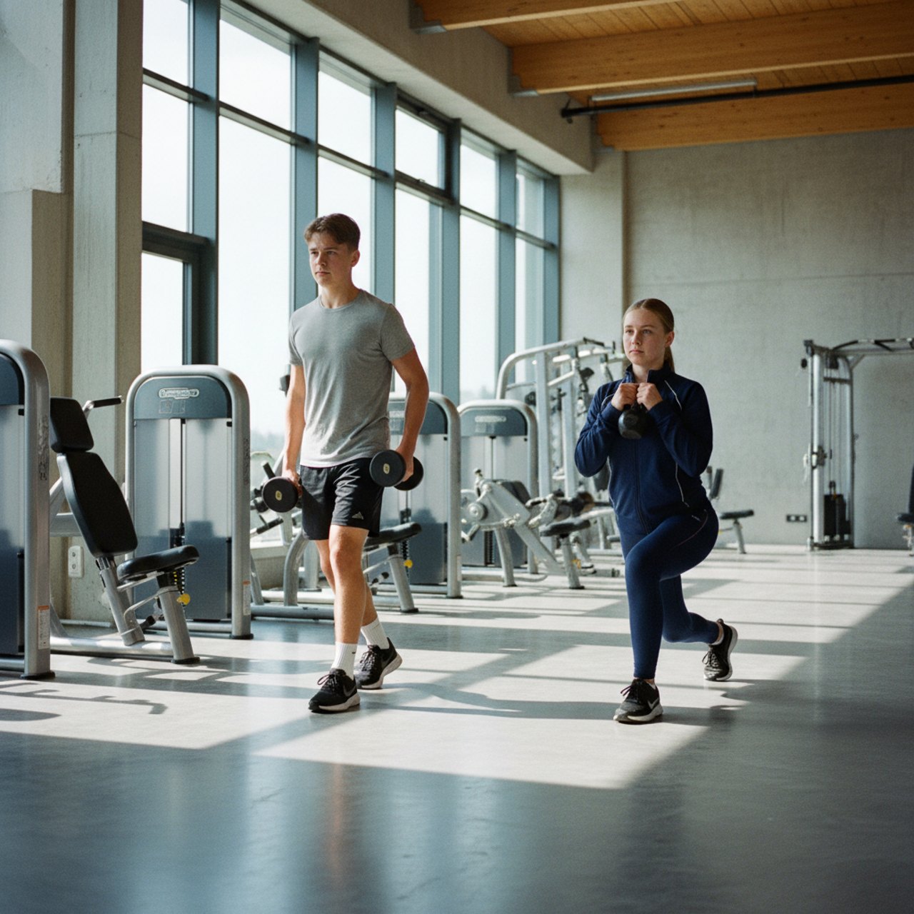 Training im Fitnesspark Burgdorf