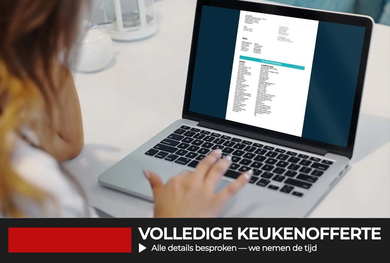 Volledige keukenofferte
