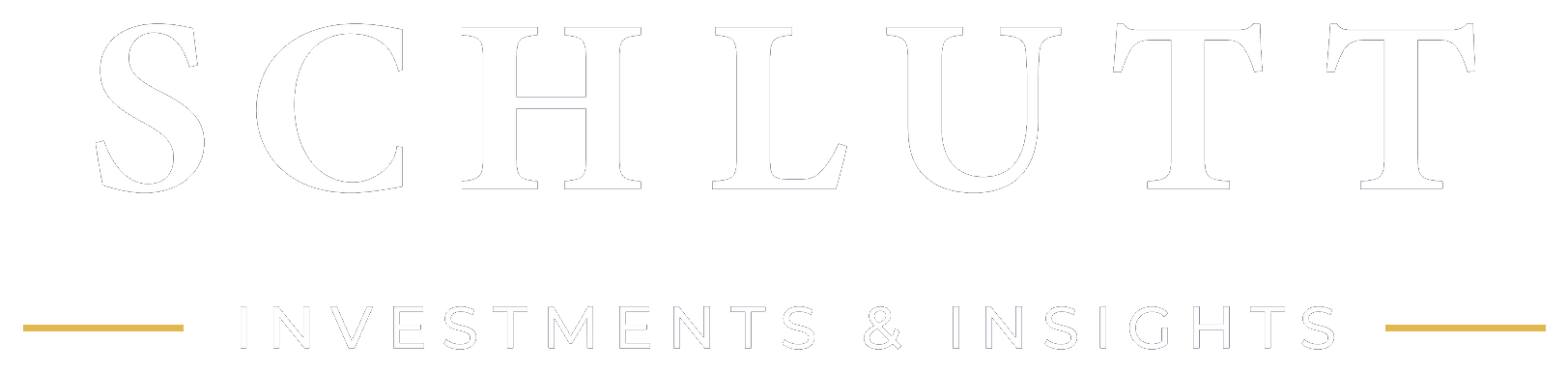 SCHLUTT — Investments & Insights