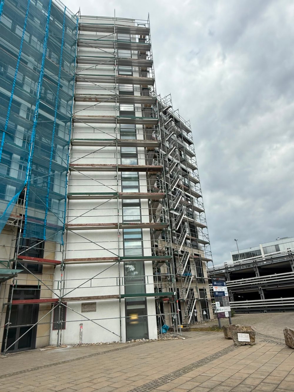 Gerüstbau-Projekt der Pfannes GmbH in Mainfranken (Foto 16)