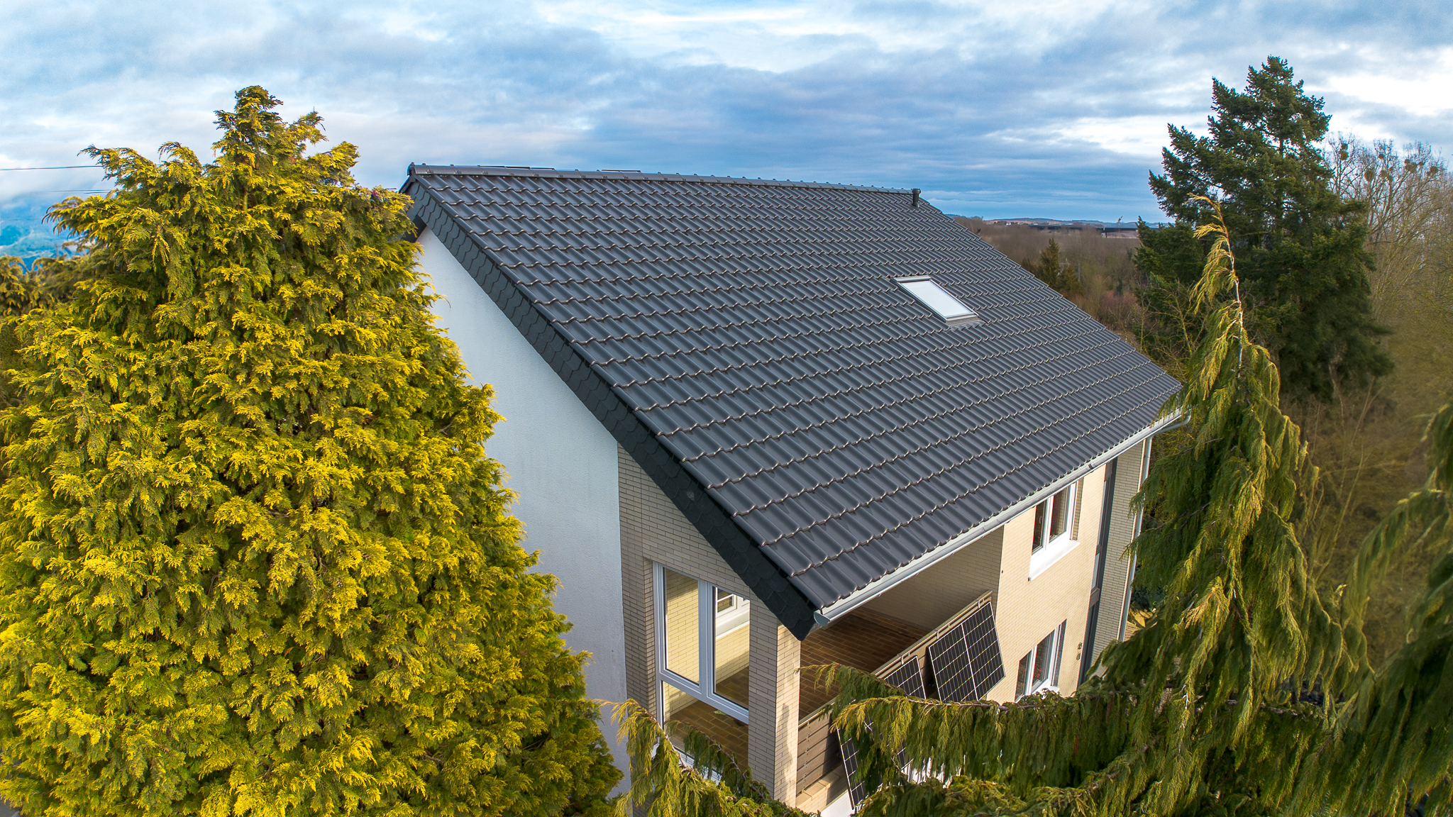 Flachdachsanierung Gewerbehalle
