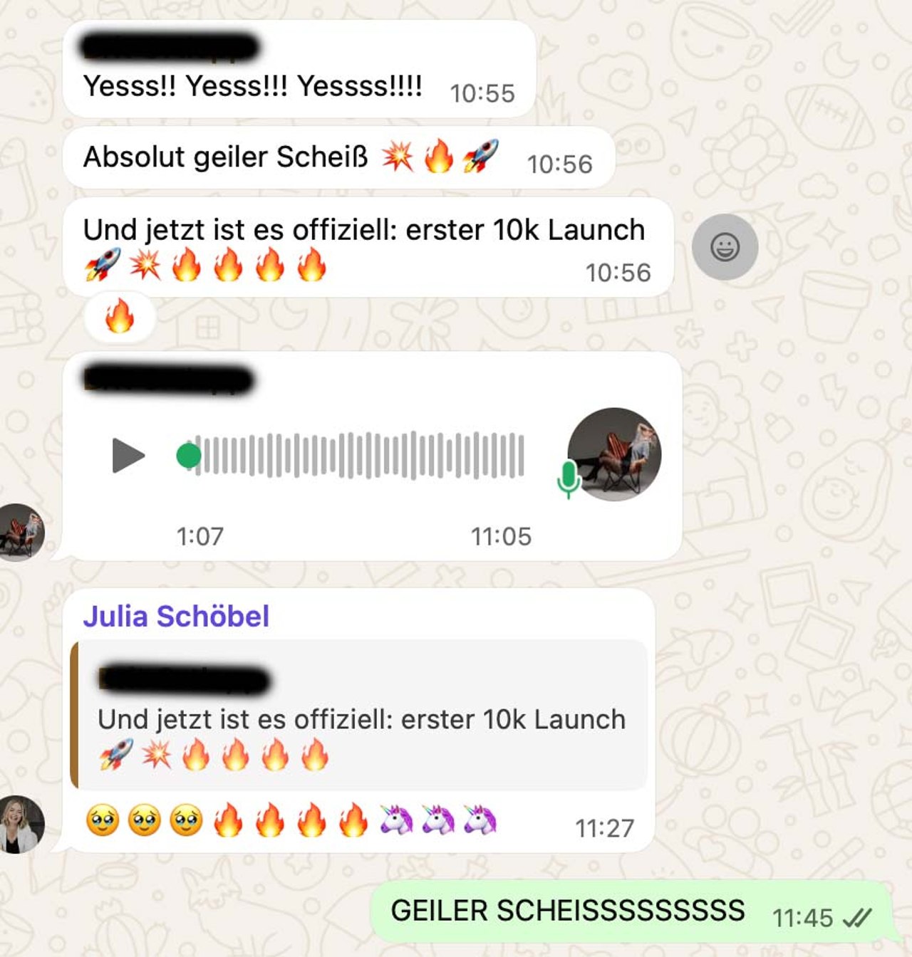 Erster 10k Launch 🚀