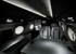 Im inneren eines Gulfstream G65, Bild ist von Vorne nach Hinten 