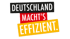 Symbolgrafik mit Schriftzug Deutschland macht's effizient