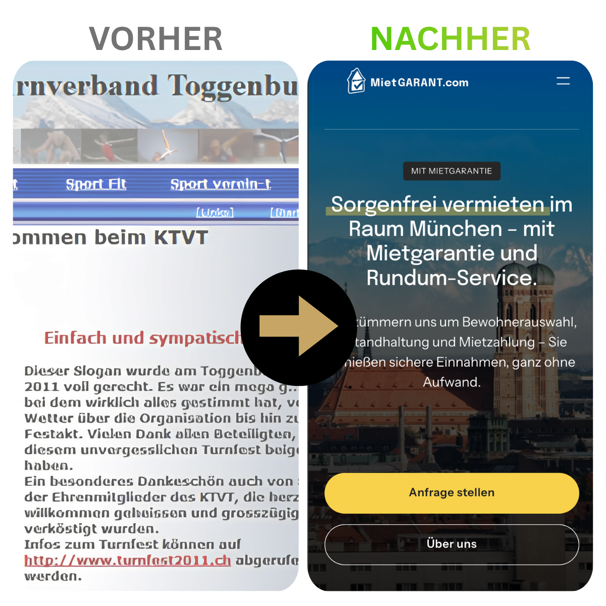Interessenten verstehen nicht, warum sie dich wählen sollen.